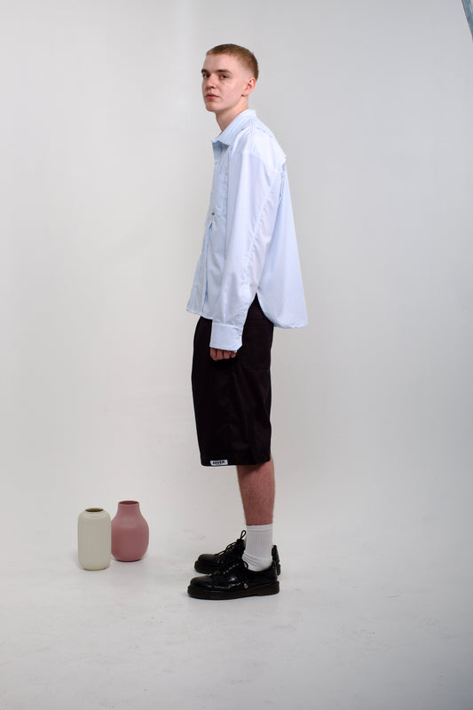 A1.4 BOX PLEATED SHORTS