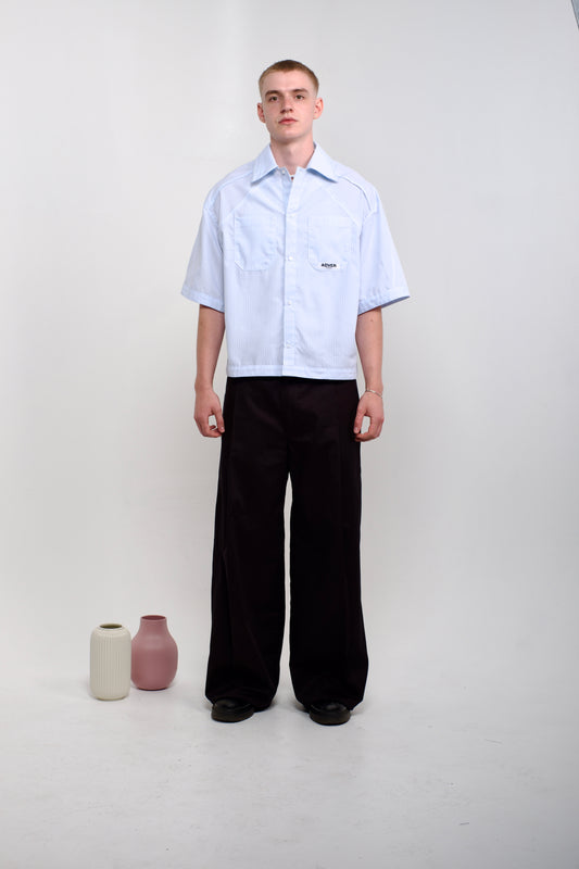 A1.6 KNIFE PLEATED PANTS
